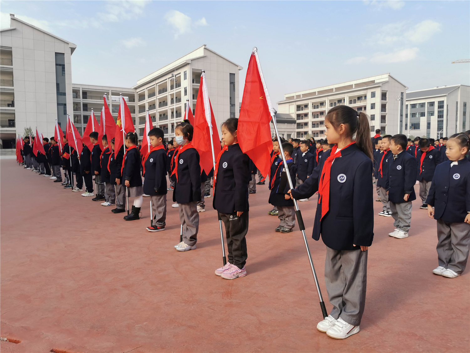 好习惯成就好人生——记汉江实验学校国旗下讲话